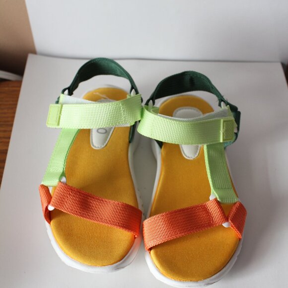 🍁5/$25🎃 Bebo Size 11 Sandals Colourful New No Tags - Picture 3 of 4